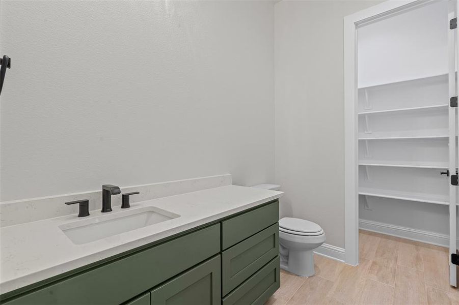 Furnished interior view inside a new home in Santana Ridge, Weatherford (Image 14).