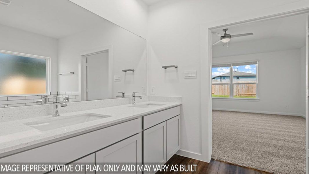 Furnished interior view inside a new home in Mill Creek Estates, Magnolia (Image 10).