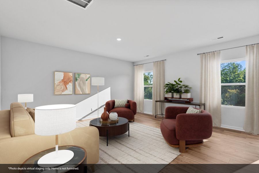 Furnished interior view inside a new home in Bell West, Kernersville (Image 6).