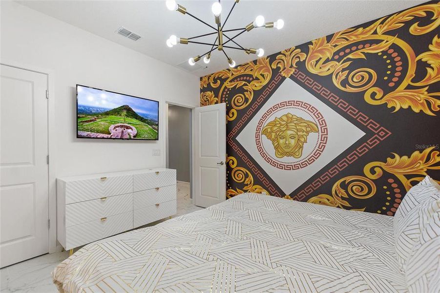 Furnished interior view inside a new home in , Kissimmee (Image 9).