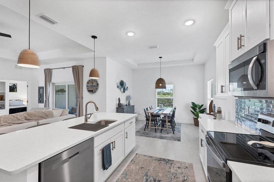 Furnished interior view inside a new home in , Port Charlotte (Image 10).