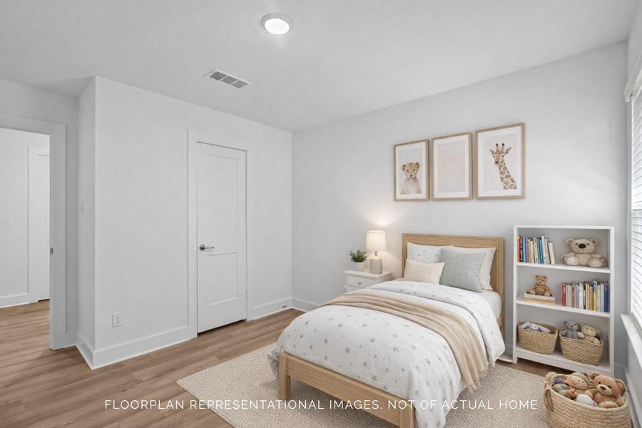 Furnished interior view inside a new home in Pinewood at Grand Texas, New Caney (Image 6).