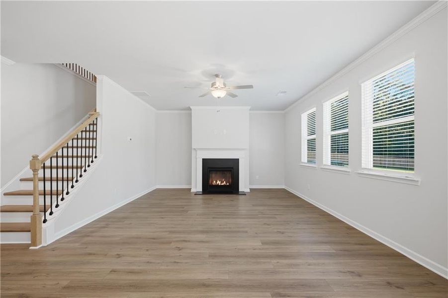 Spacious, unfurnished interior of a new home in , Lawrenceville (Image 30).