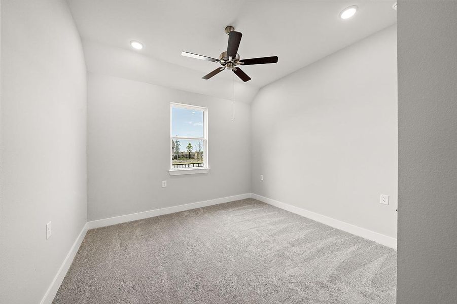 Representative unfurnished interior of a home built from the Dogwood by Caldwell Homes in The Highlands, Porter (Image 21). Representative unfurnished interior of a home built from the Dogwood by Caldwell Homes in The Highlands, Porter (Image 21).