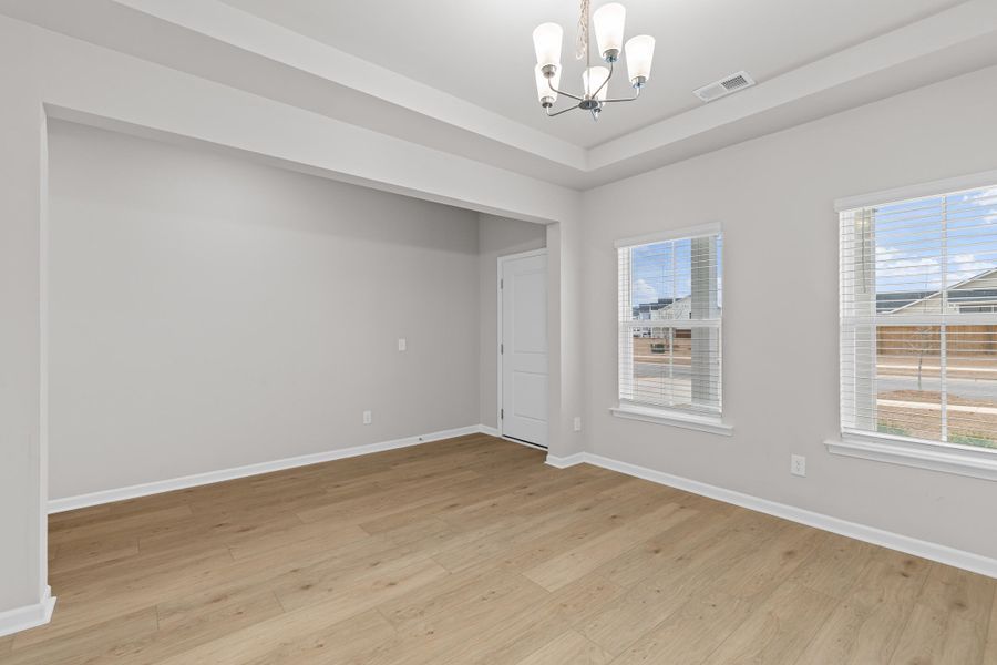 Spacious, unfurnished interior of a new home in Sweetgrass at Summers Corner, Summerville (Image 34).