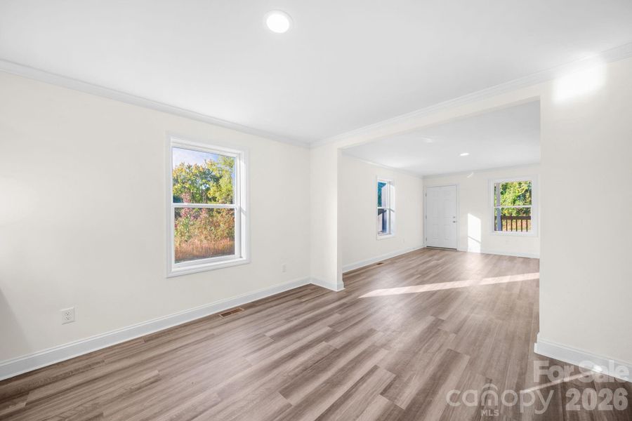 Spacious, unfurnished interior of a new home in , Cherryville (Image 17).