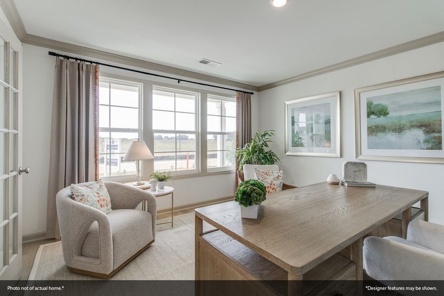 Furnished interior view inside a new home in Dove Hollow, Chesnee (Image 20).