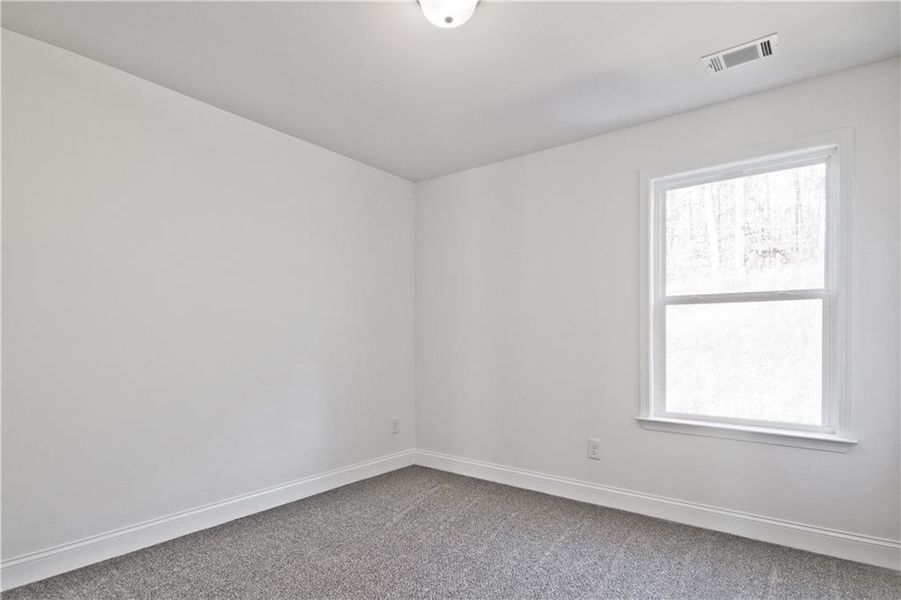 Spacious, unfurnished interior of a new home in Clark Farms, Flowery Branch (Image 22). Spacious, unfurnished interior of a new home in Clark Farms, Flowery Branch (Image 22).