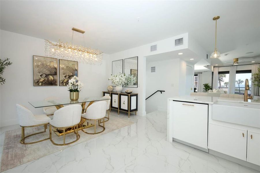 Furnished interior view inside a new home in , Ormond Beach (Image 6).