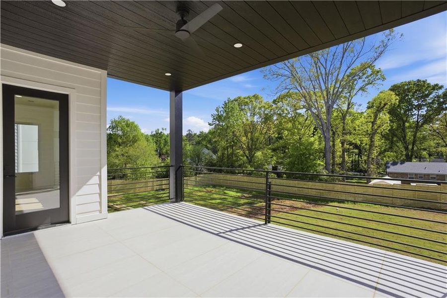 Exterior details and patio area of a home in , Duluth (Image 38).