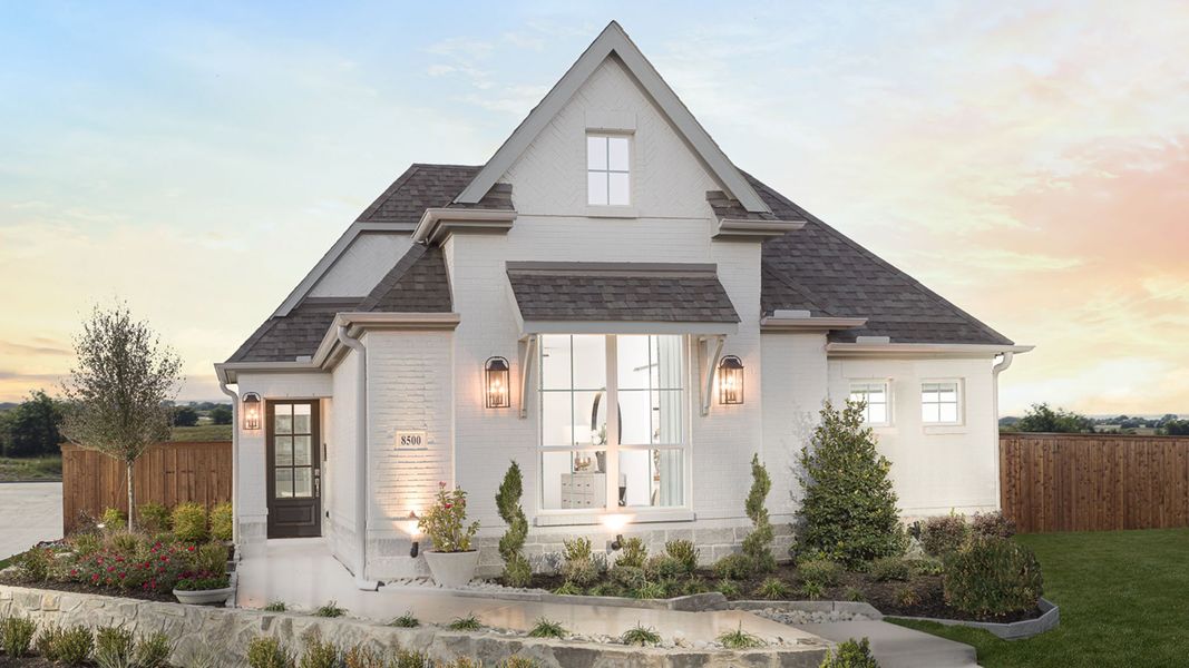 Representative exterior photo of a completed home built from the 1889T by Perry Homes in Avondale, Rockwall, TX (Image 7). Representative exterior photo of a completed home built from the 1889T by Perry Homes in Avondale, Rockwall, TX (Image 7).
