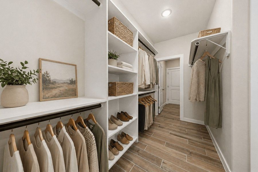Furnished interior view inside a new home in Paloma Ranch, Harlingen (Image 17).