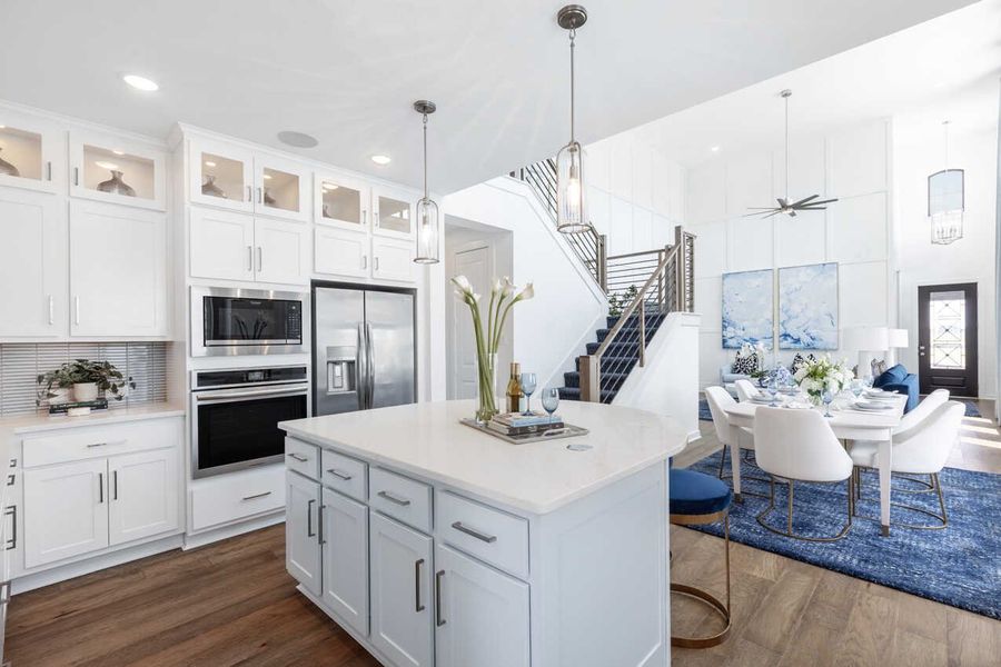 Representative Family Room - some options shown