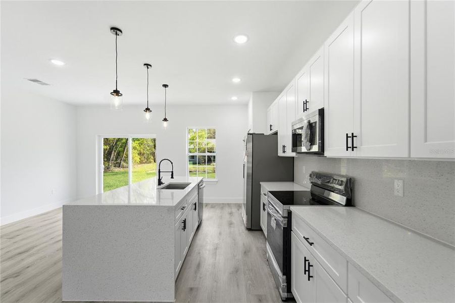 Furnished interior view inside a new home in , Citrus Springs (Image 5).