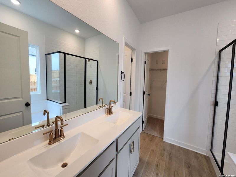 Furnished interior view inside a new home in Arcadia Ridge, San Antonio (Image 6).