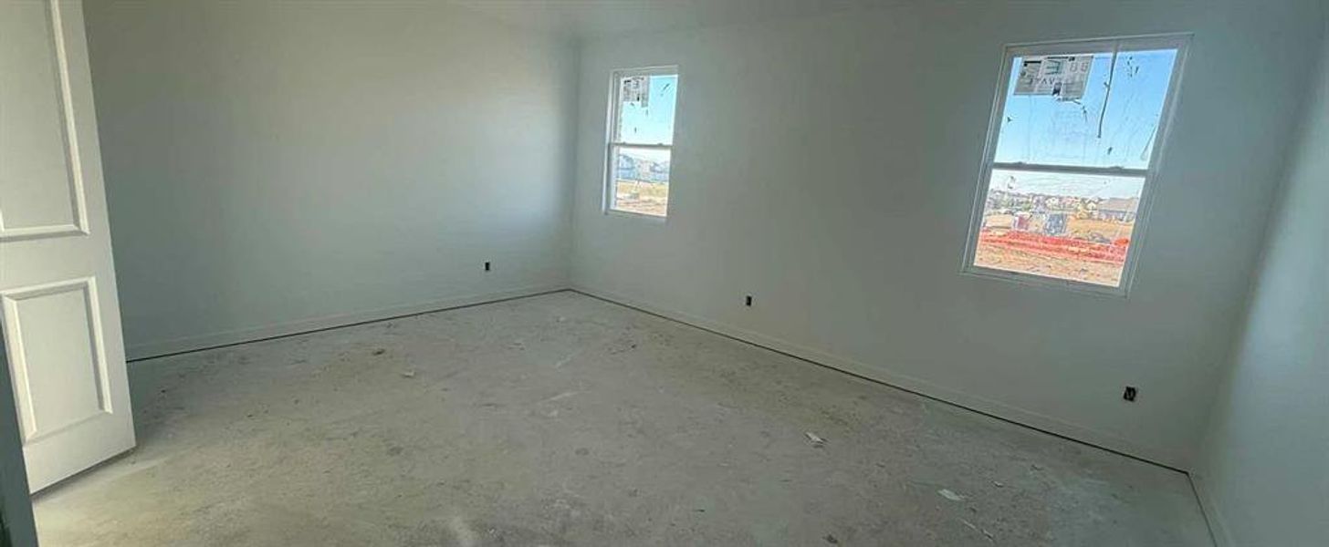 Primary Bedroom Construction Progress