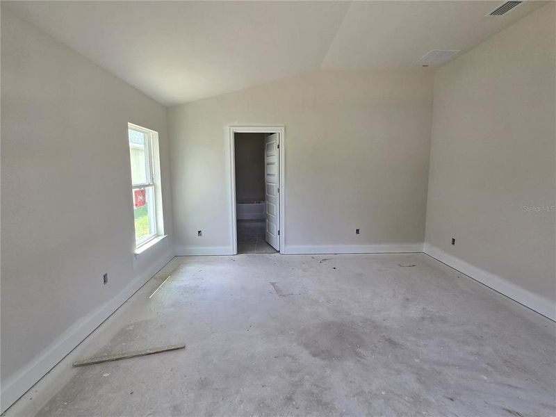 main bedroom and ensuite