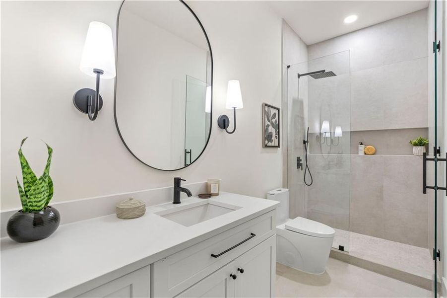 Furnished interior view inside a new home in , Lawrenceville (Image 10).