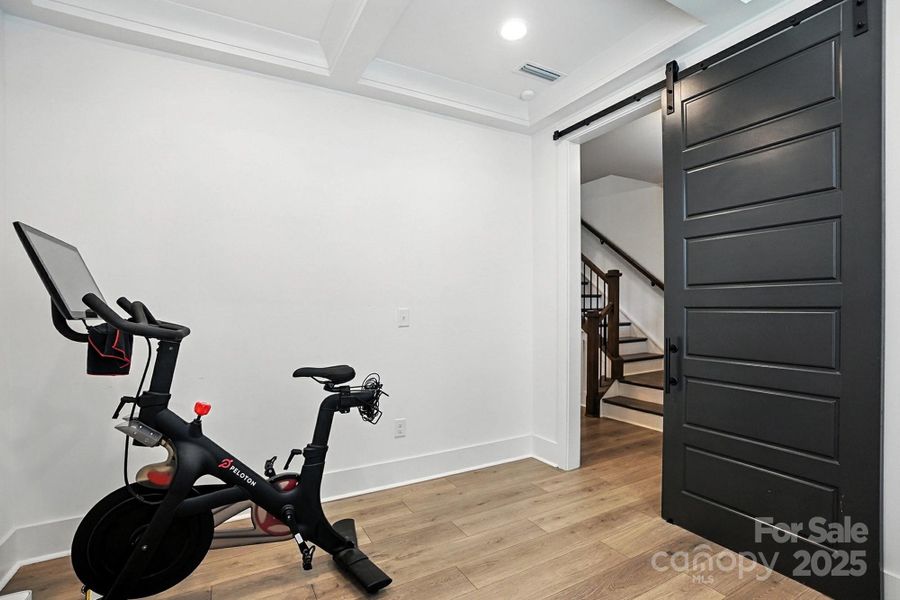 Furnished interior view inside a new home in , Charlotte (Image 37).