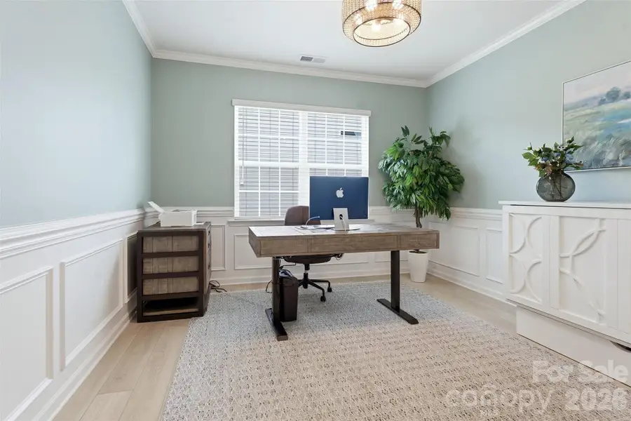 Furnished interior view inside a new home in Falls Cove at Lake Norman, Troutman (Image 5).