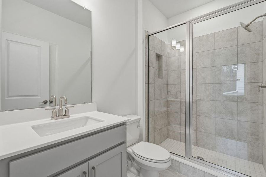 Furnished interior view inside a new home in Reserve at Hickory Walk, Kennesaw (Image 18).