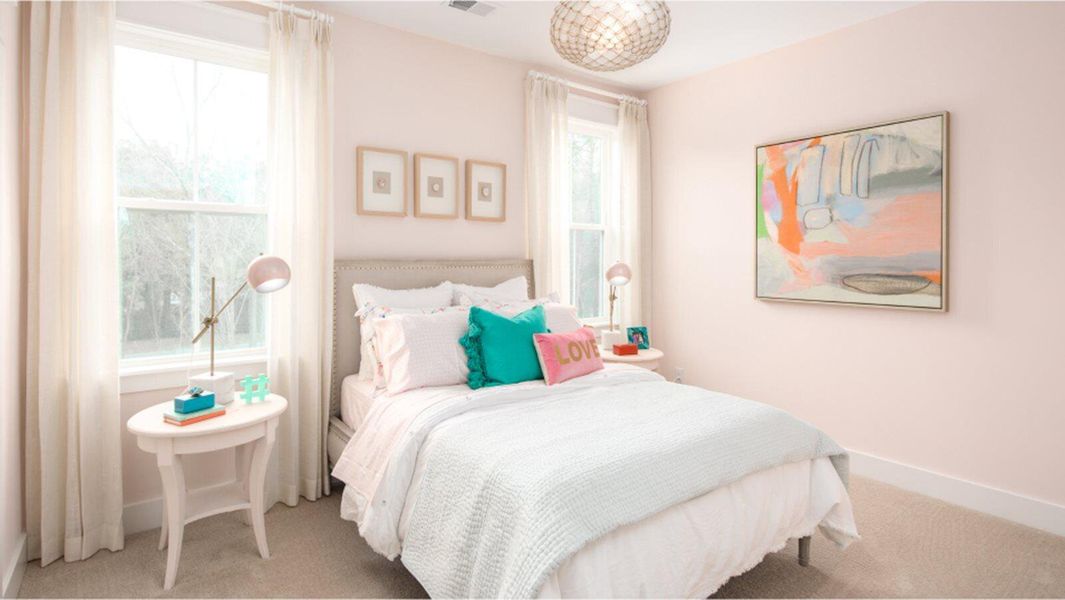 Furnished interior view inside a new home in Heron's Walk at Summers Corner, Summerville (Image 9).