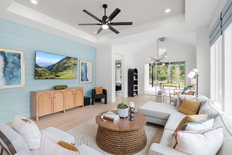 The Hollinger - Family Room