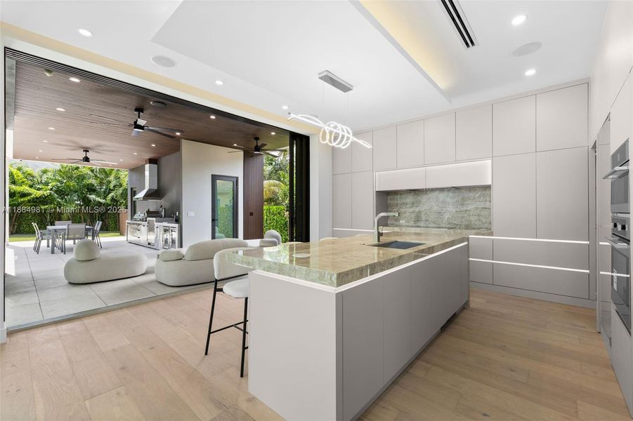 Furnished interior view inside a new home in , Miami (Image 33). Furnished interior view inside a new home in , Miami (Image 33).