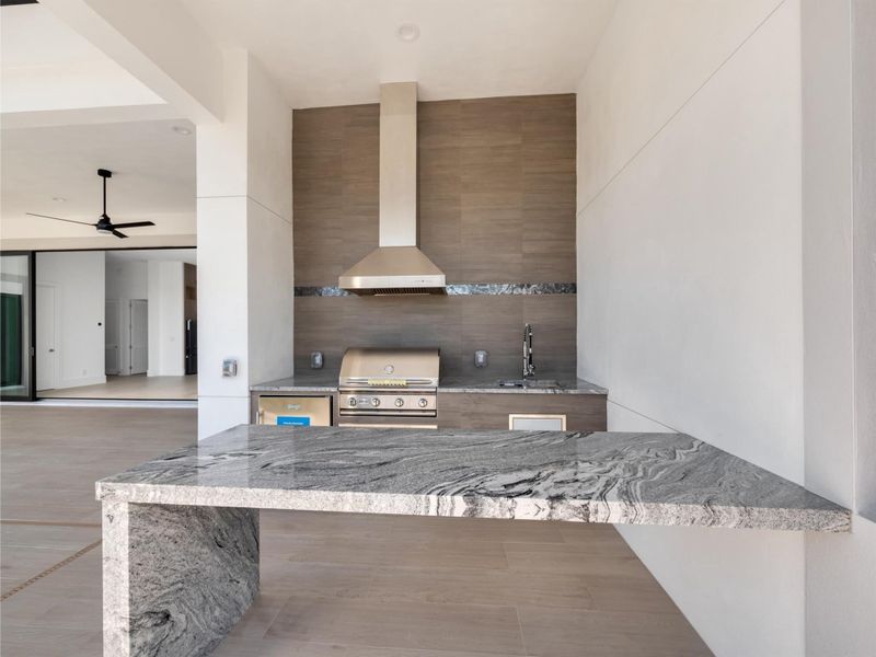 Furnished interior view inside a new home in , Port St. Lucie (Image 37).