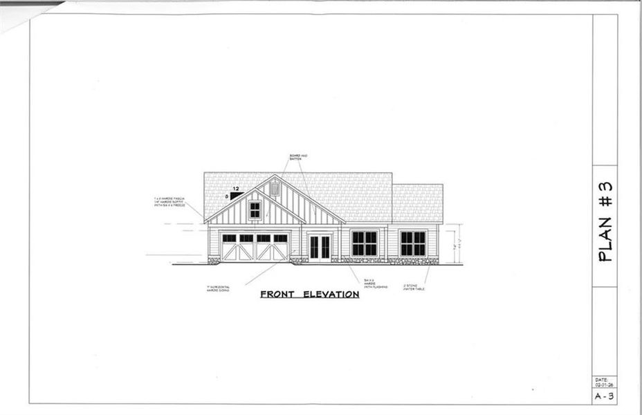 Exterior rendering of this home design in , Commerce, GA (Image 2). Exterior rendering of this home design in , Commerce, GA (Image 2).