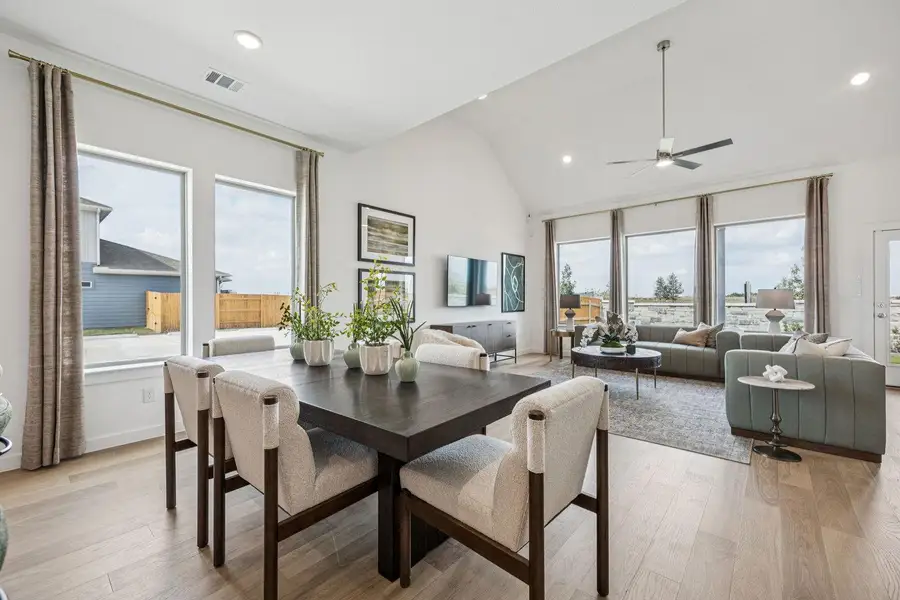 Dining Area in the Trinity home plan by Trophy Signature Homes – REPRESENTATIVE PHOTO Dining Area in the Trinity home plan by Trophy Signature Homes – REPRESENTATIVE PHOTO