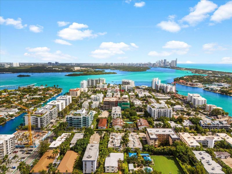 North Aerial View Bay Harbor Islands