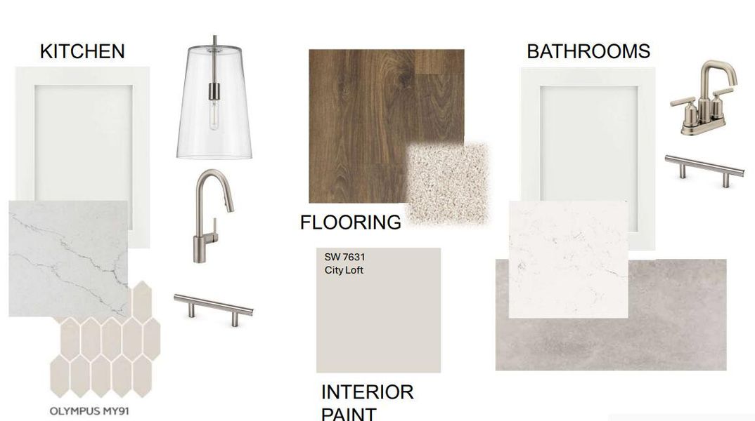 Sample of building materials used in homes in The Groves of Berkeley, Moncks Corner (Image 21).