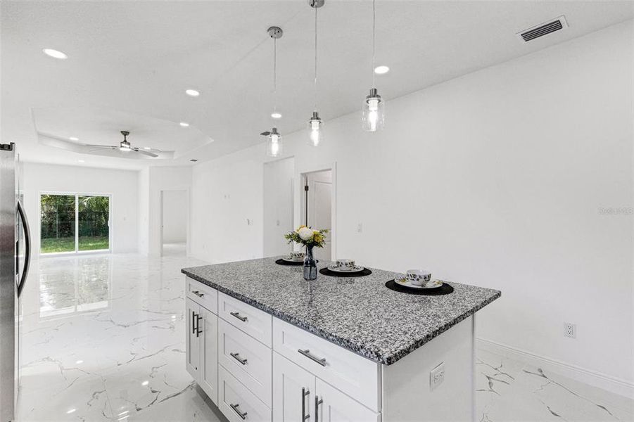 Furnished interior view inside a new home in , Tampa (Image 11).