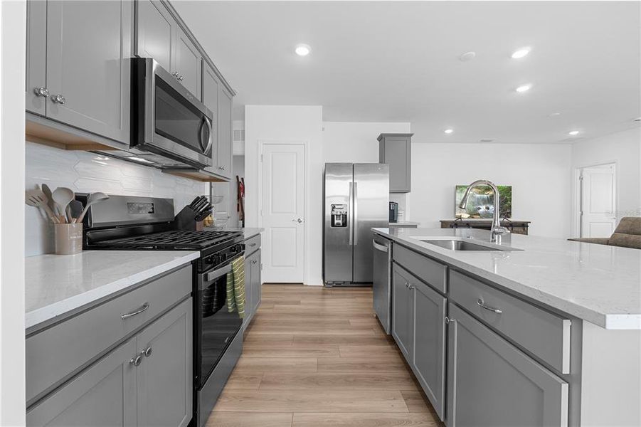 Furnished interior view inside a new home in , Punta Gorda (Image 17).