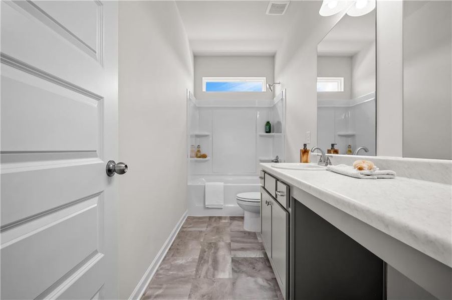 Furnished interior view inside a new home in Capstone Estates, Apison (Image 5).