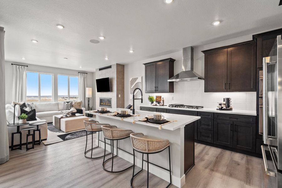 Representative furnished interior of a home built from the Glen by Trumark Homes in Trumark Homes at Tanterra, Parker (Image 11).