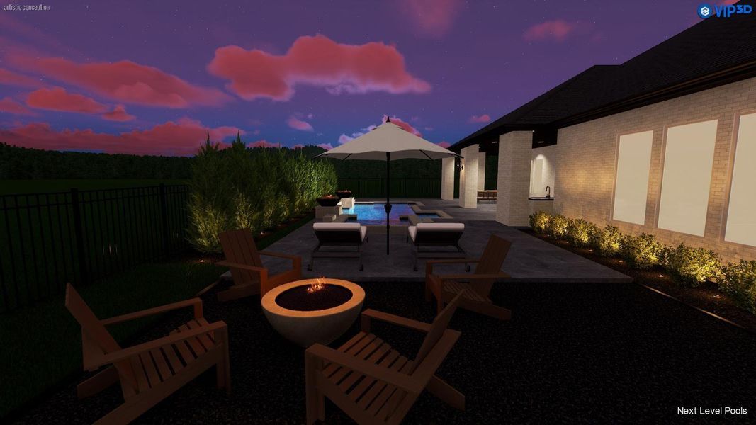 Exterior details and patio area of a home in , Montgomery (Image 27).