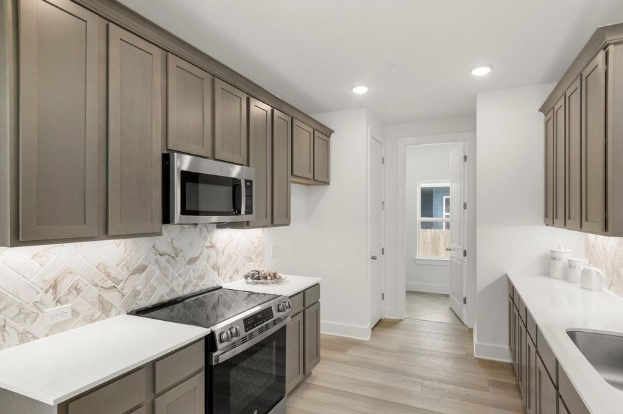 Furnished interior view inside a new home in Grande Estates, Bertram (Image 12). Furnished interior view inside a new home in Grande Estates, Bertram (Image 12).