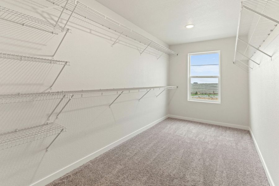 Spacious, unfurnished interior of a new home in The Trails at Aspen Ridge – Altitude Collection, Colorado Springs (Image 21). Spacious, unfurnished interior of a new home in The Trails at Aspen Ridge – Altitude Collection, Colorado Springs (Image 21).