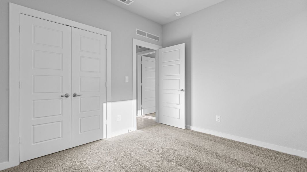 Representative unfurnished interior of a home built from the Live Oak by D.R. Horton in Northwest Passage, Midland (Image 23). Representative unfurnished interior of a home built from the Live Oak by D.R. Horton in Northwest Passage, Midland (Image 23).