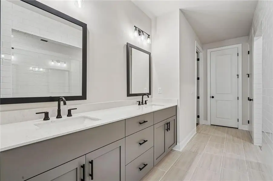 Furnished interior view inside a new home in Promenade at Sawnee Village, Cumming (Image 10).