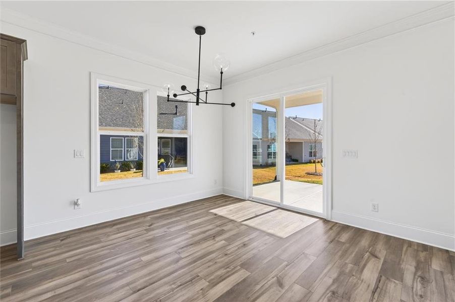 Spacious, unfurnished interior of a new home in The Reserve at Bells Ferry, Kennesaw (Image 30).