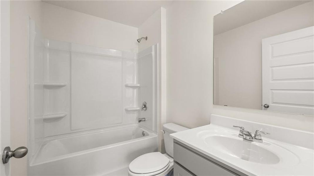 Furnished interior view inside a new home in Kingston Ranch at Lake Oconee, Buckhead (Image 11).