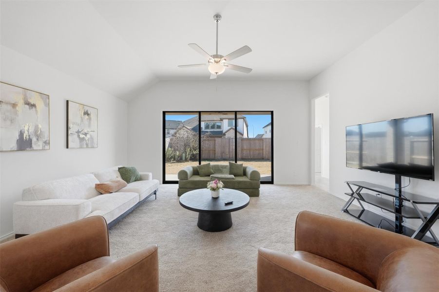 Furnished interior view inside a new home in Candela, Richmond (Image 30). Furnished interior view inside a new home in Candela, Richmond (Image 30).