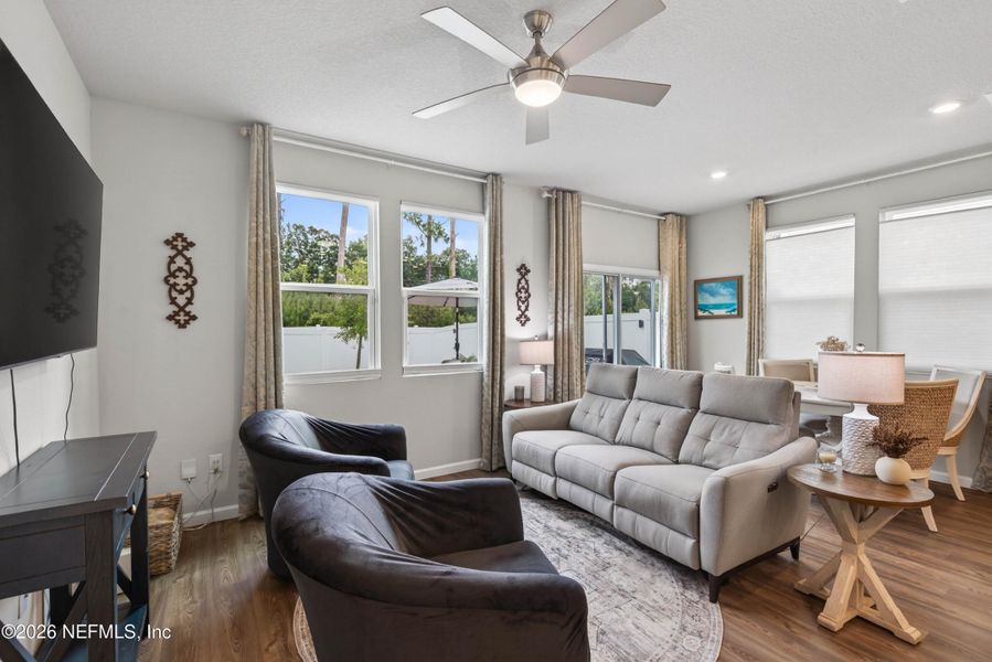 Furnished interior view inside a new home in , Jacksonville (Image 9).