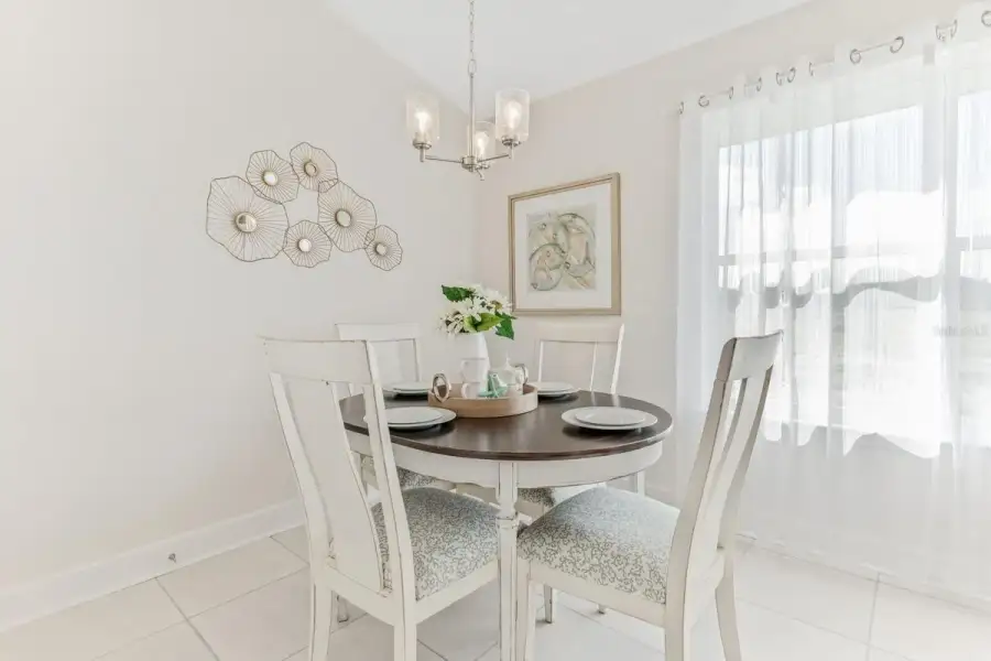 Representative furnished interior of a home built from the 1820 by Adams Homes in Flagler Estates, Hastings (Image 13).