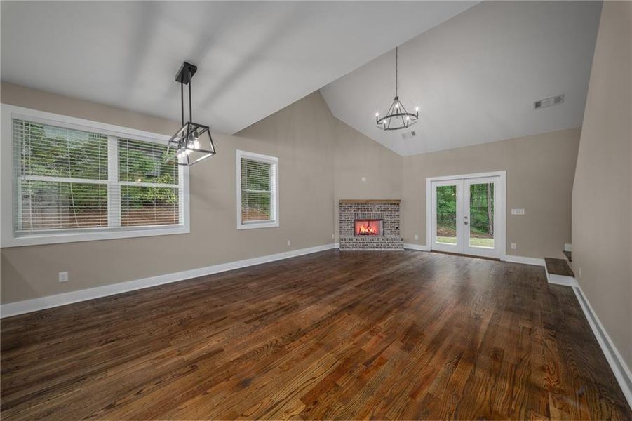 Spacious, unfurnished interior of a new home in , Woodstock (Image 25).