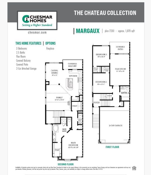 Margaux Floor plan