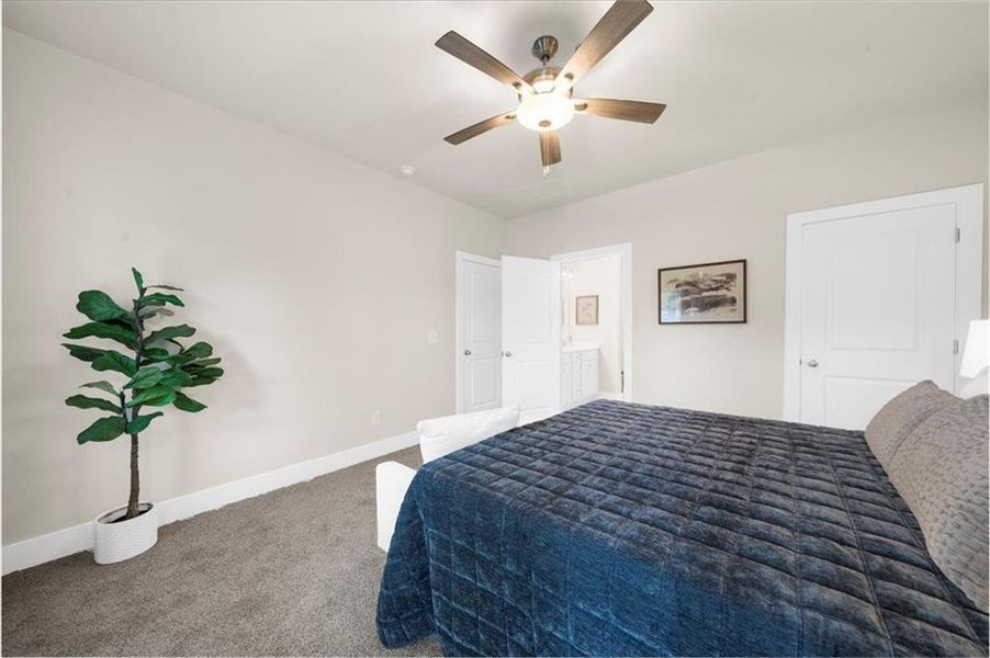 Furnished interior view inside a new home in , Dawsonville (Image 11).
